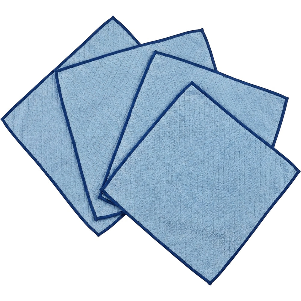 Xklor Diamond-Weave Automotive Glass Cloths 40 cm Set of 4 - Product view
