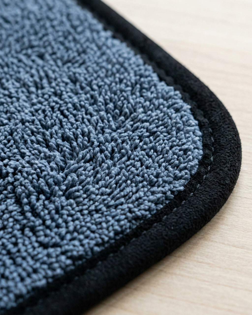 Xklor Twisted-Loop Car Drying Towel 60 × 90 cm Slate Blue - Detail view